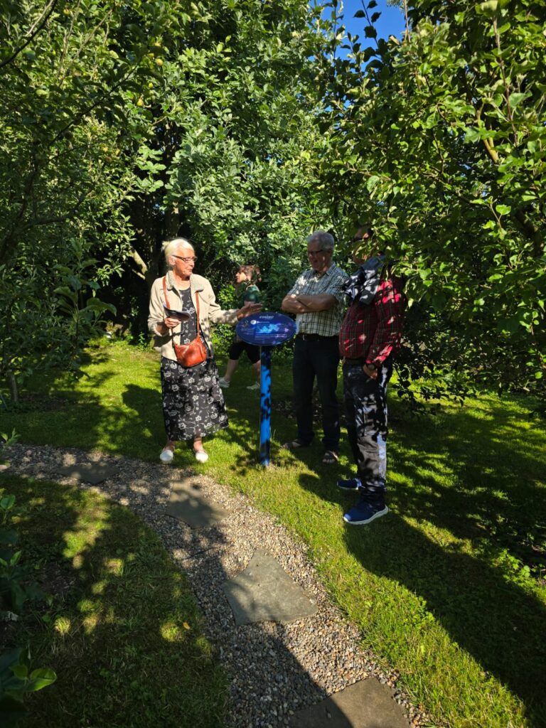 Cosmic Walk at An Gardin Beo, Carlow, for Earth Charter Talk
